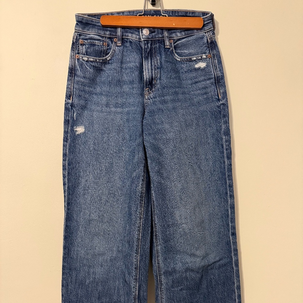 American Eagle Super High-Rise Baggy Wide Leg Jeans / Size 2